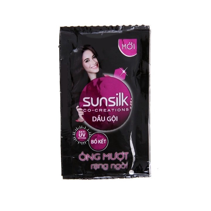 Dây Dầu Gội - Xả SUNSILK Đen - Vàng