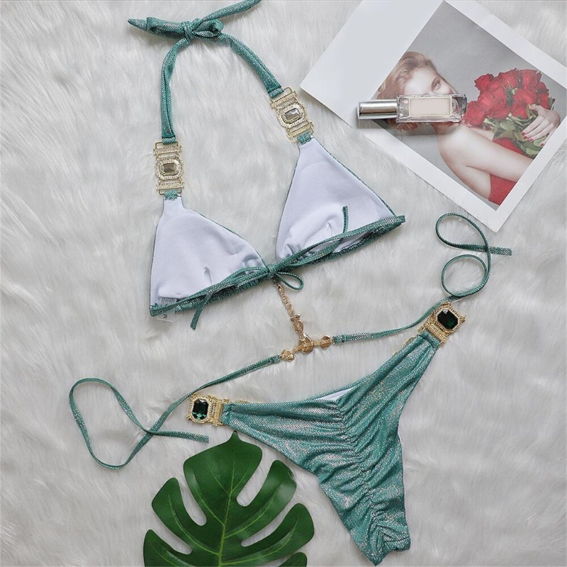 Brroa Bộ Bikini Hai Mảnh Có Đệm Nâng Ngực Gợi Cảm Cho Nữ