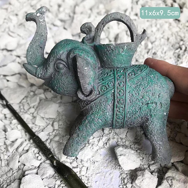 Đào Khảo Cổ Hóa Thạch đồ đồng (Lớn), Cho Trẻ hiểu biết di tích lịch sử.đồ chơi giáo dục cho trẻ