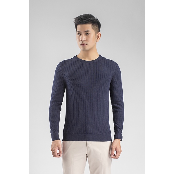 Áo len nam ARISTINO AWO008W8 độ dày vừa phải, kiểu dáng trẻ trung, chất len cotton pha mịn đẹp, giá tốt