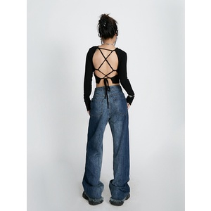 Áo Cardigan Dệt Kim Màu Đen Dáng Ngắn Thời Trang Thu Đông Dành Cho Nữ