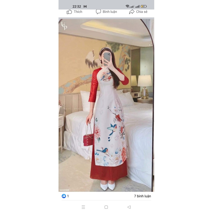 ÁO CÁCH TÂN KÈM QUẦN ĐỦ SIZE
