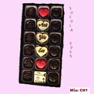 socola valentine, chocolate cao cấp