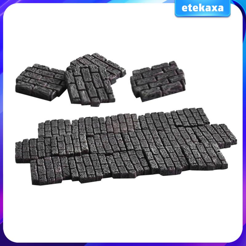 Set 20 Mô Hình Viên Gạch Nhỏ Dùng Trang Trí Diorama Wargame DIY