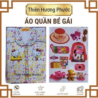 Quần áo bé gái cao cấp vàng mã