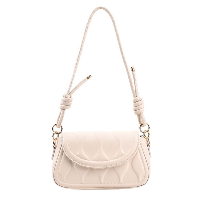 Túi Đeo Chéo Hình Vuông Cỡ Nhỏ Màu Đen Phong Cách Cổ Điển Thời Trang Cho Nữ