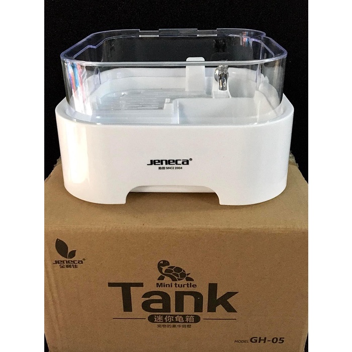 Hồ nuôi rùa cao cấp Jeneca GH05 có dàn lọc 30x30x20cm