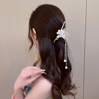 [Magpie] Kẹp Tóc Cá Mập Hoa Lan Tím Cỡ Lớn Siêu Nữ Tính Cao Cấp