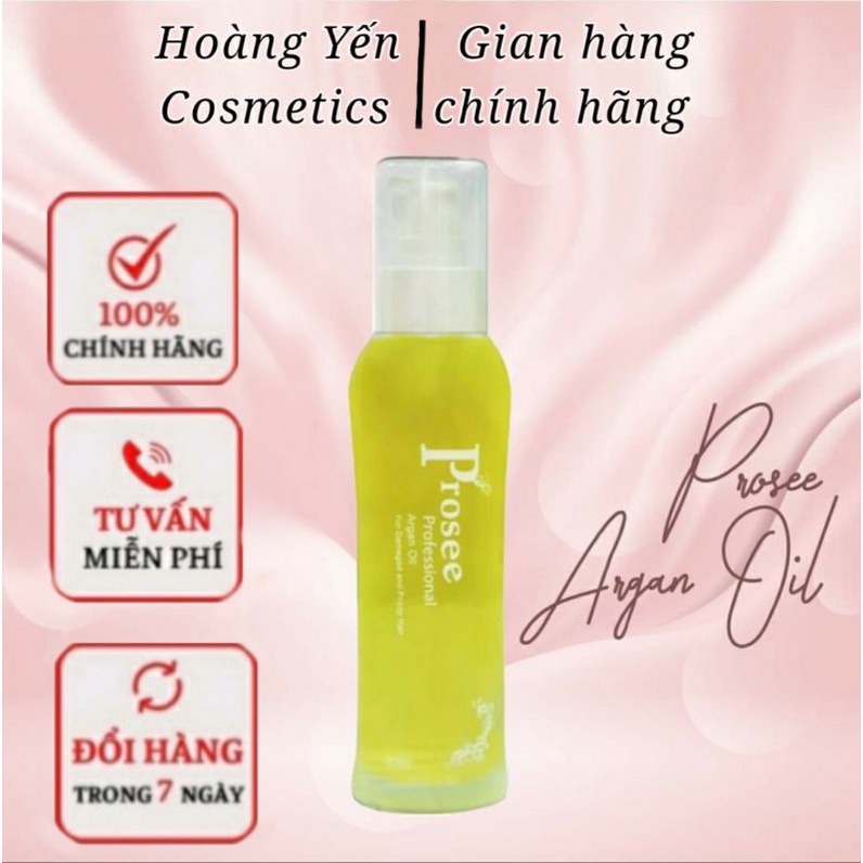 TINH DẦU DƯỠNG TÓC ARGAN OIL PROSEE AE03 80ml [ Chính hãng ]