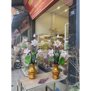 Bình Sen Trắng Cao 87cm