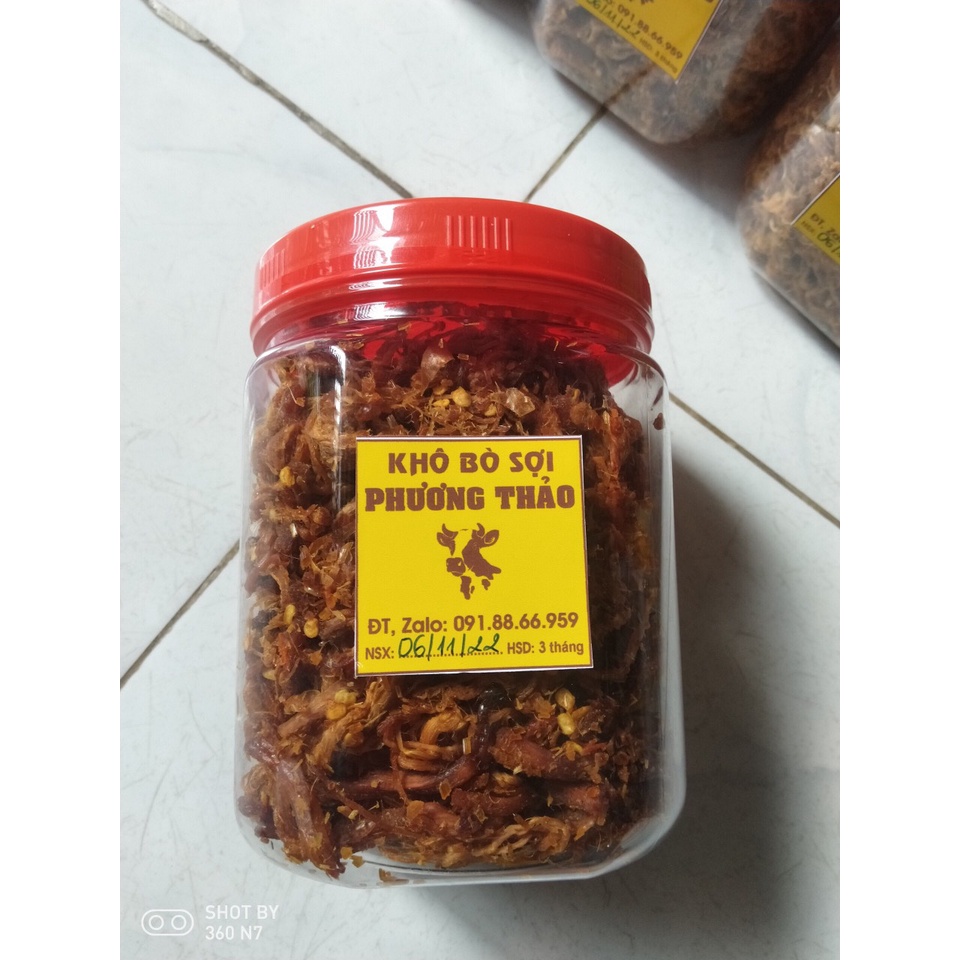 KHÔ BÒ SỢI QUẢNG NGÃI NHÀ LÀM BÒ THẬT 100% 100GR