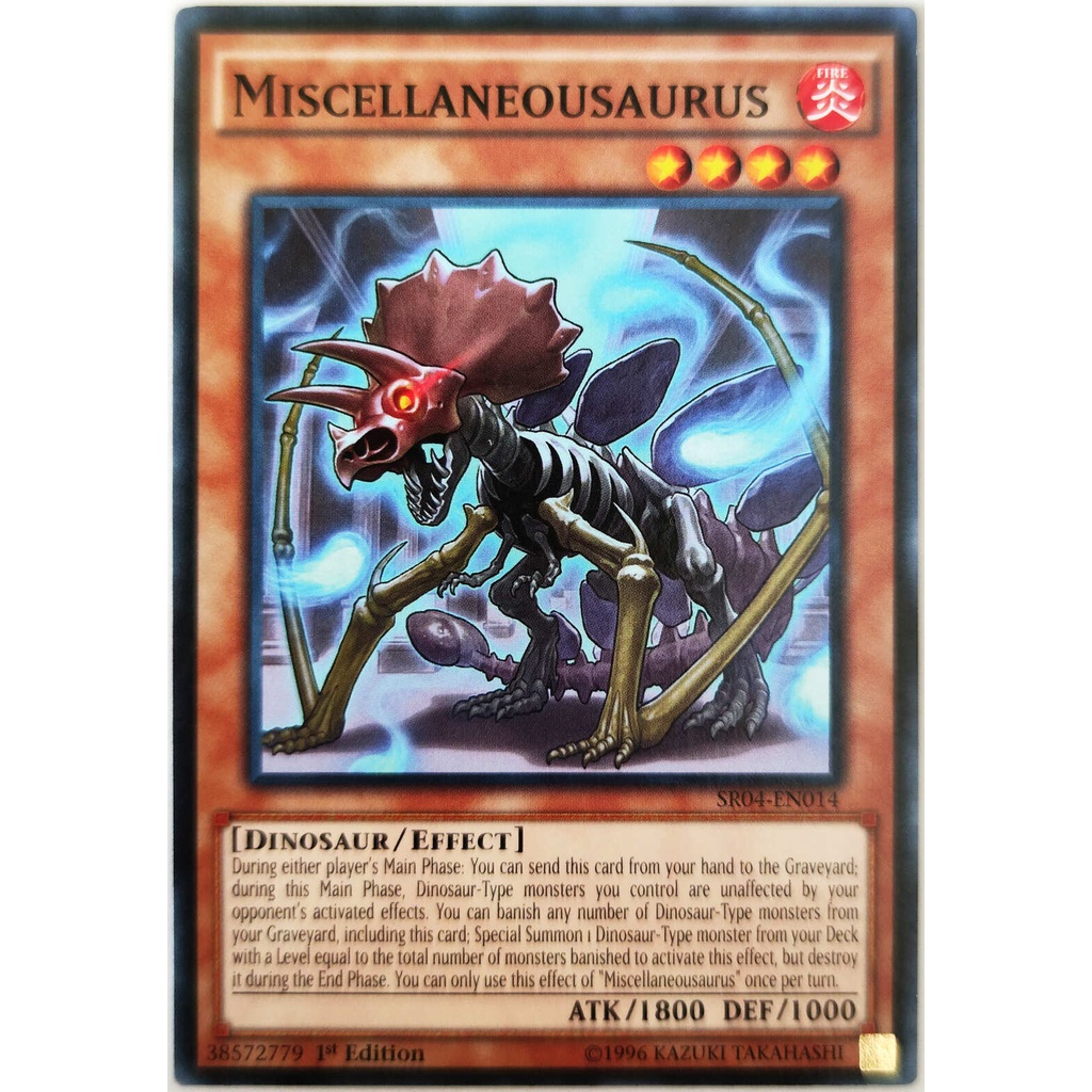 [Thẻ Yugioh] Miscellaneousaurus |EN| Common