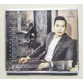 Bộ 5 cd Xuân Hảo tình trầm 1-5 phôi Verbatim phono
