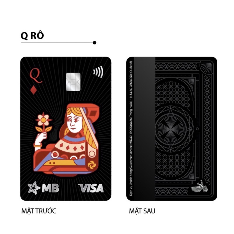 THẺ MBBANK HI QUEEN RÔ