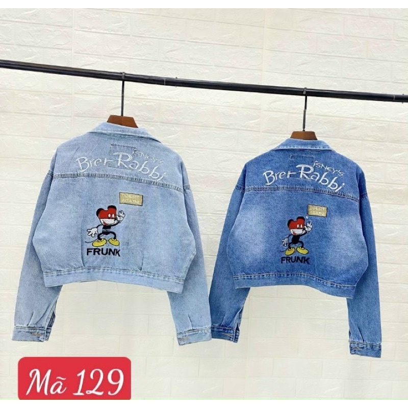 Áo Khoát Jean Cao Cấp , Chất Dày Dặn, Form chuẩn , , DV04