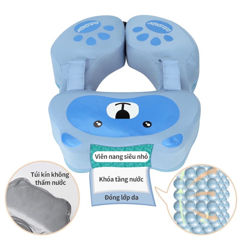 Phao Bơi Hình Gấu Dễ Thương Cho Bé 1-4 Tuổi