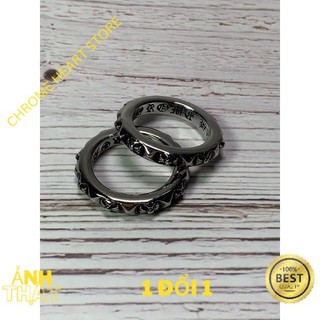 Nhẫn Chrome Heart titan TNF cao cấp - Chrome Heart Store