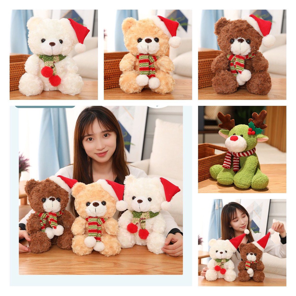 Gấu Bông Teddy Nhiều Màu Sắc Dễ Vệ Sinh