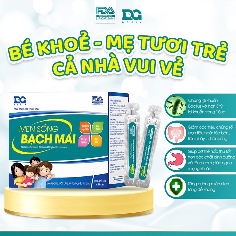 MEN SỐNG BẠCH MAI (Mẫu mới ống 2026)