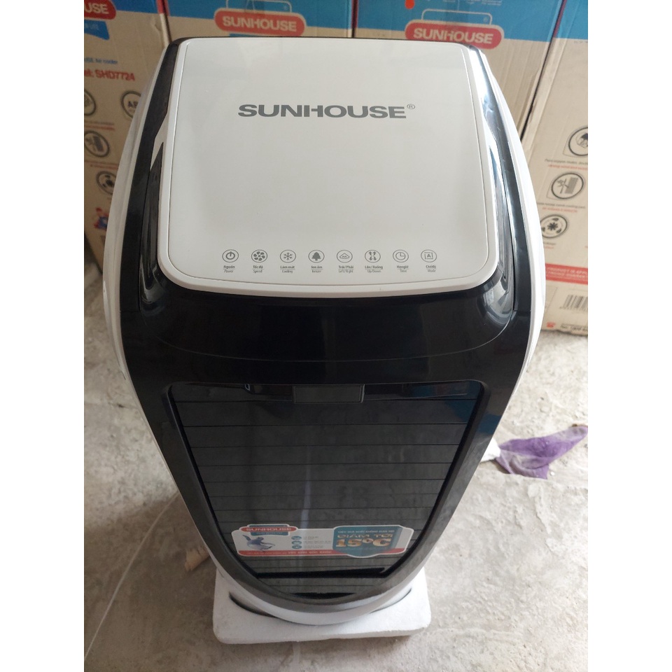 Quạt điều hoà hơi nước Sunhouse SHD7724 30 lít 30 m2 Thái Lan  - Hàng mới thanh lý