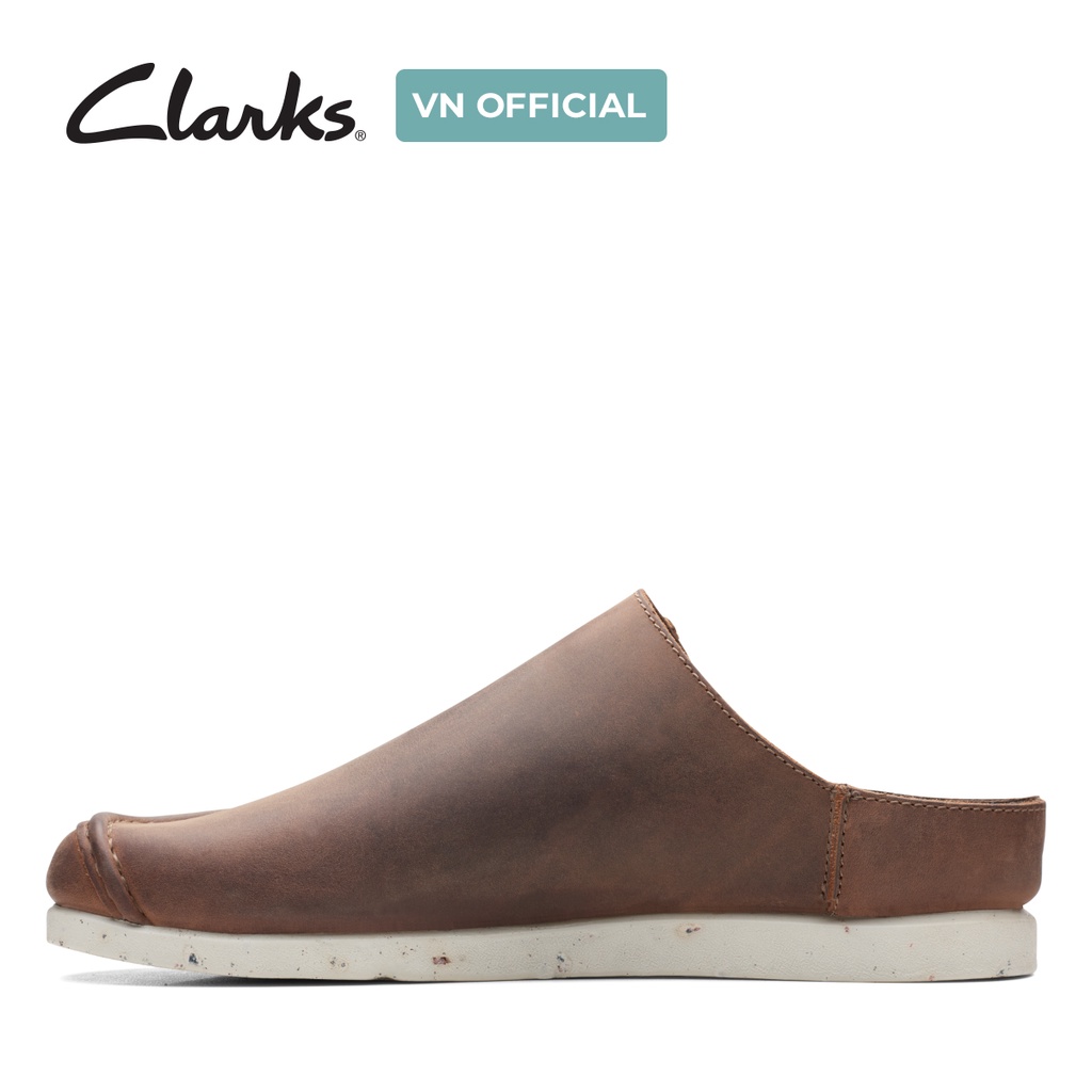 Giày sục Da Nam Clarks ShacreLite Sun màu BeesWax