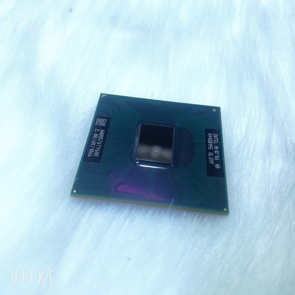 Chip CPU T9600 Core 2 Duo tháo máy BH 1 Tháng ( Có Video Test )
