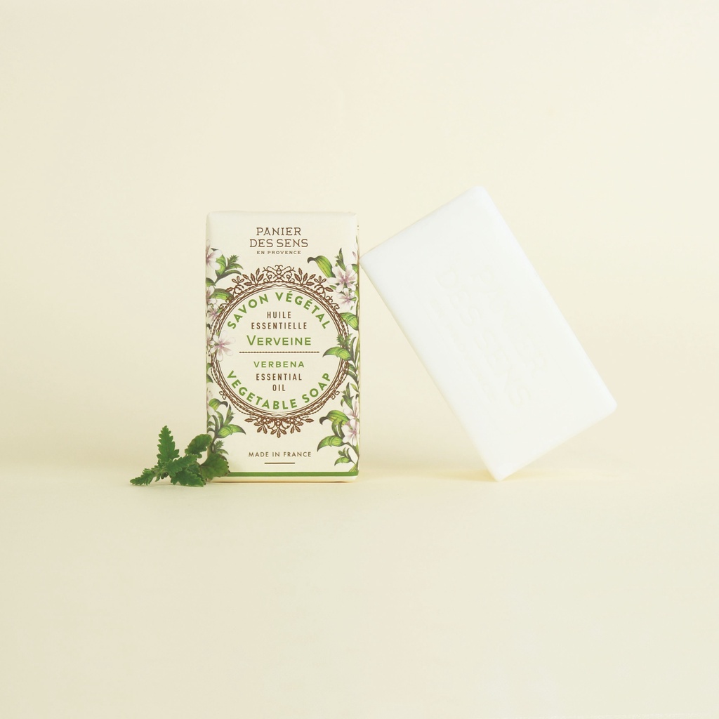 Bánh Xà Phòng Hương Cỏ Roi Ngựa ESSENTIALS Vegetable Soap Bar Verbena 150G