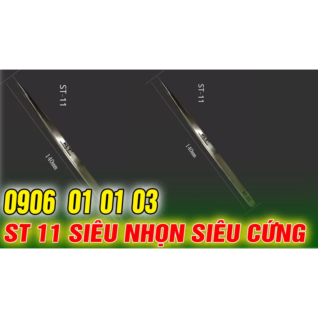 Nhíp Thép Không Rỉ KLT ST-11