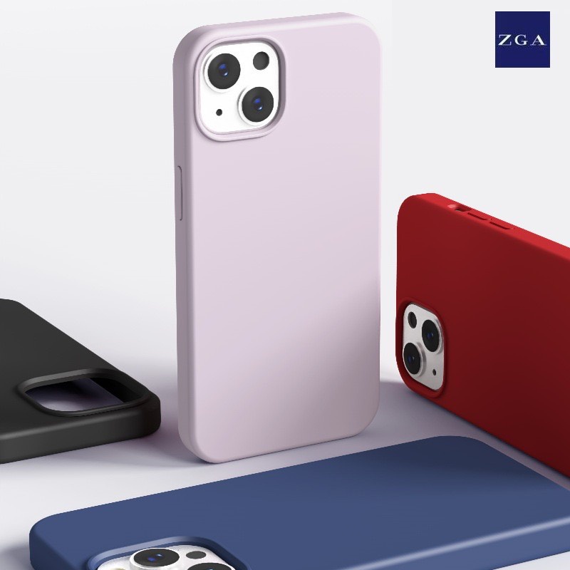 Ốp lưng ZAG silicon chống bám bẩn cho Smar iPhone 14 Promax, 14 Plus, 14 Pro silicon mềm nót nỉ chống xước