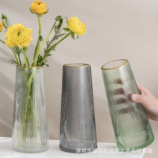 Set bình hoa thủy tinh trang trí tết