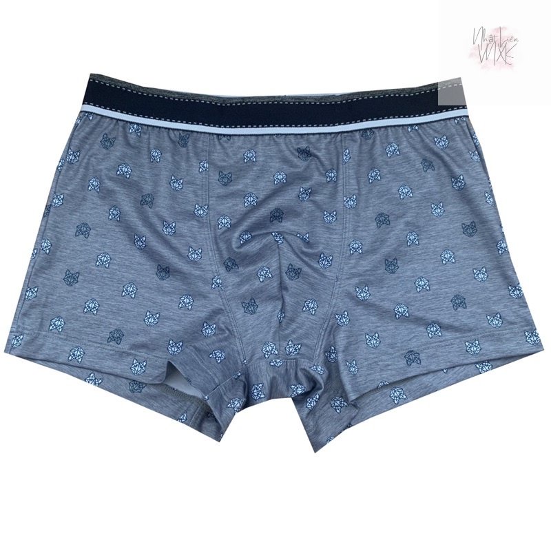 Quần Sịp Đùi Boxer Nam/Bé Trai DAIZ Hàng Xuất Dư Hàn Xịn Chất Liệu Cao Cấp Co Giãn Mịn Đẹp Xám 90