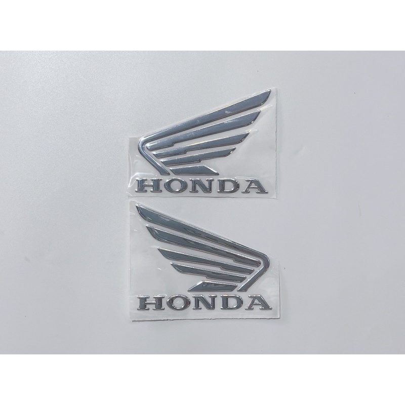 Cặp tem cánh chim dẻo lớn size 11x8.5cm có sẵn keo, dán trang trí xe máy