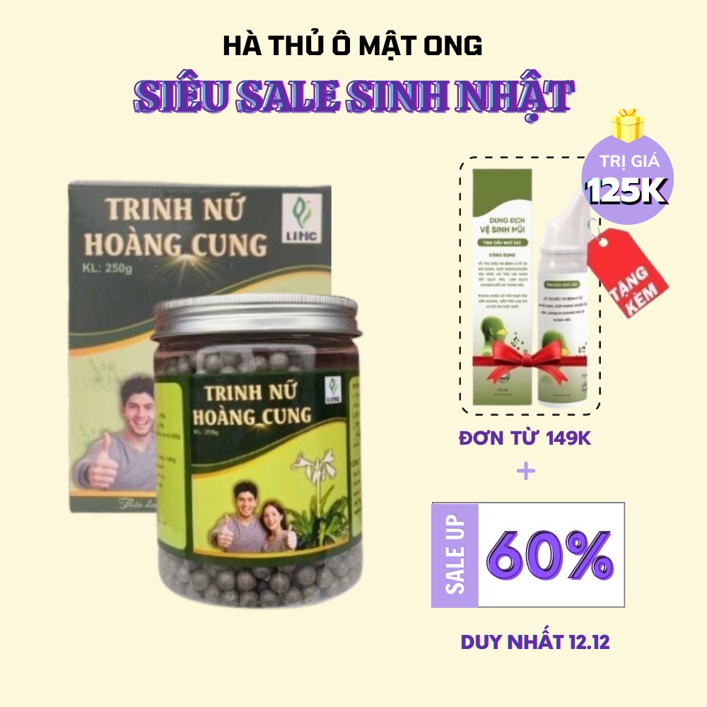 Trinh nữ hoàng cung phòng u xơ tử cung, u nang buồng trứng, tiền liệt tuyến LITICTNHC250