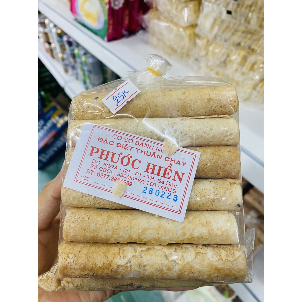 BÁNH ỐNG THUẦN CHAY