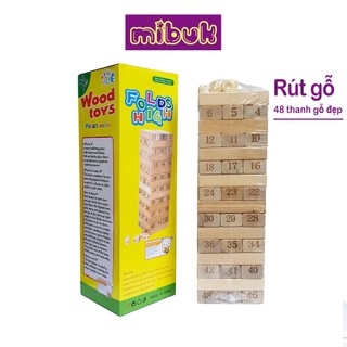 Rút gỗ cao cấp cỡ lớn, đồ chơi thông minh Wood Toys