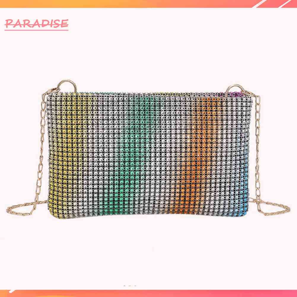 Mới Túi Đeo Chéo Đính Đá Lấp Lánh Thời Trang Cho Nữ