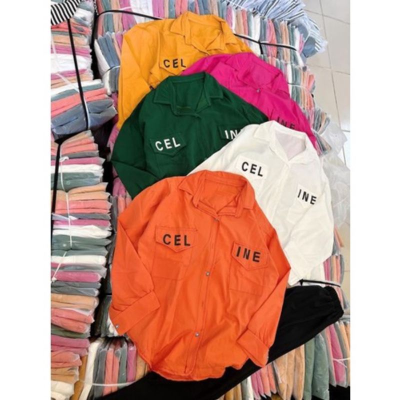 SET SƠ MI TAY DÀI THÊU CHỮ MIX QUẦN LEGGING DÀI BIGSIZE 60-105KG