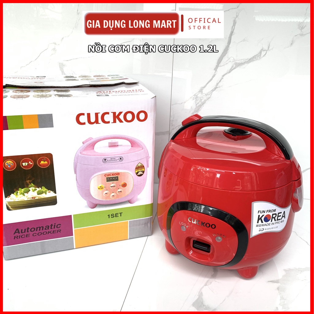Nồi cơm điện cuckoo 1.2L Nồi cơm điện Mini cho gia đình 2-3 người Bảo Hành 12 Tháng