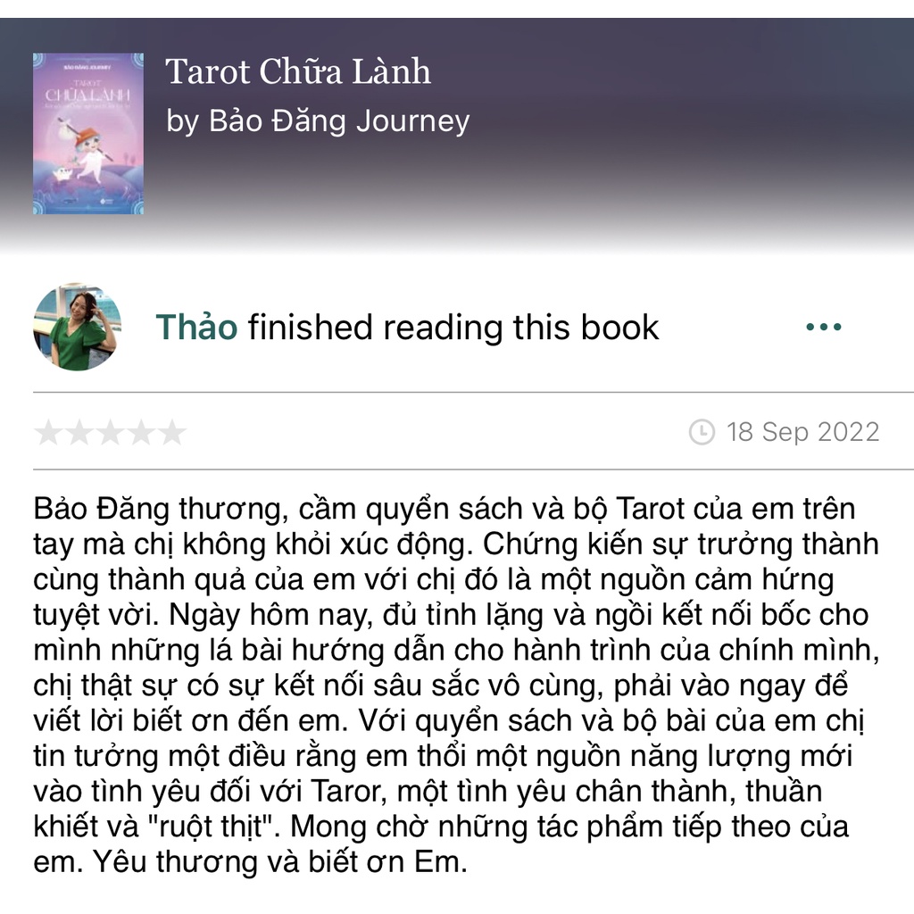 Combo Tarot Chữa Lành + Bộ Bài Tarot Tiếng Việt CHO NGƯỜI MỚI