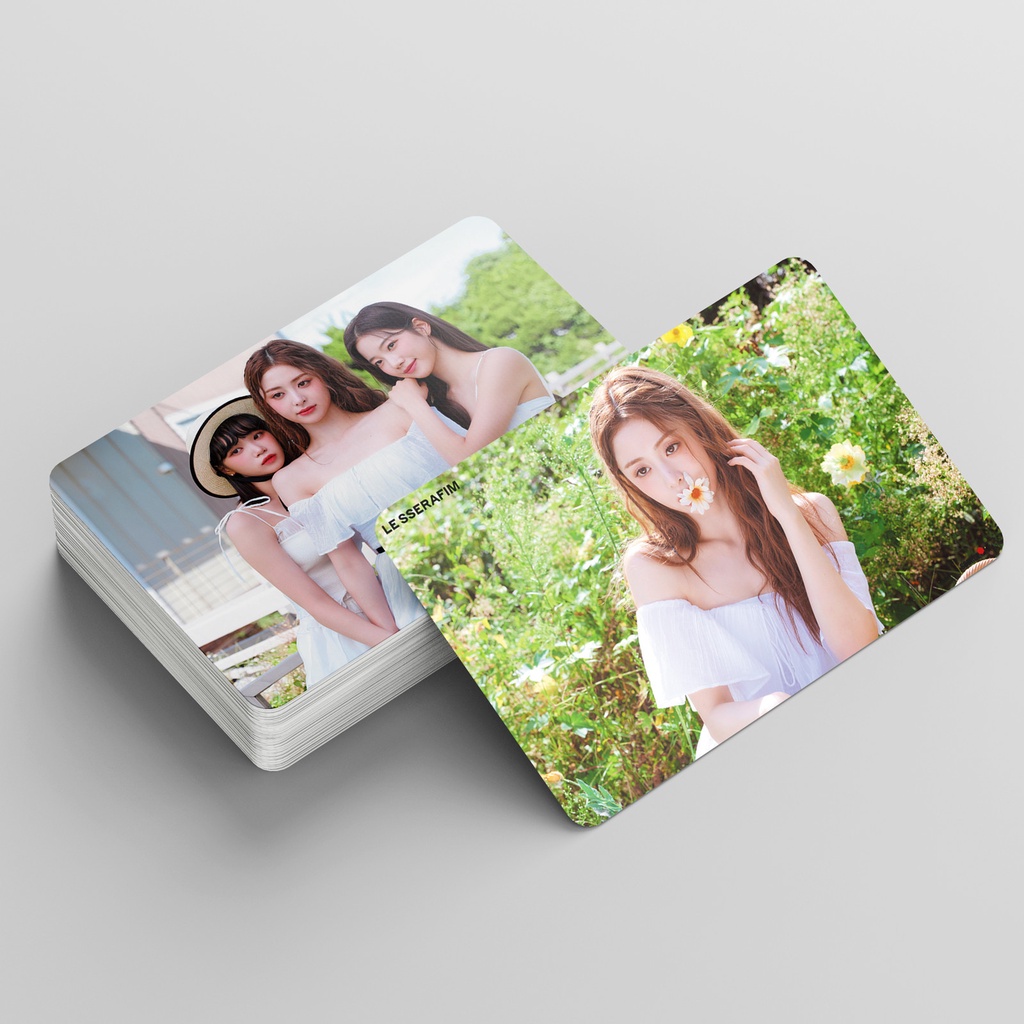 Kpop LE SSERAFIM Album FEARLESS Photocard ANTIFRAGILE Lomo Card