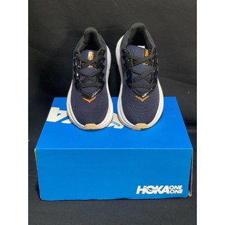 Giày Thể Thao HOKA Màu xanh than đậm cam ( Bền, Nhẹ, Đẹp, Êm Chân ) Giay Tập Gym Dành Cho Cả Nam Và Nữ