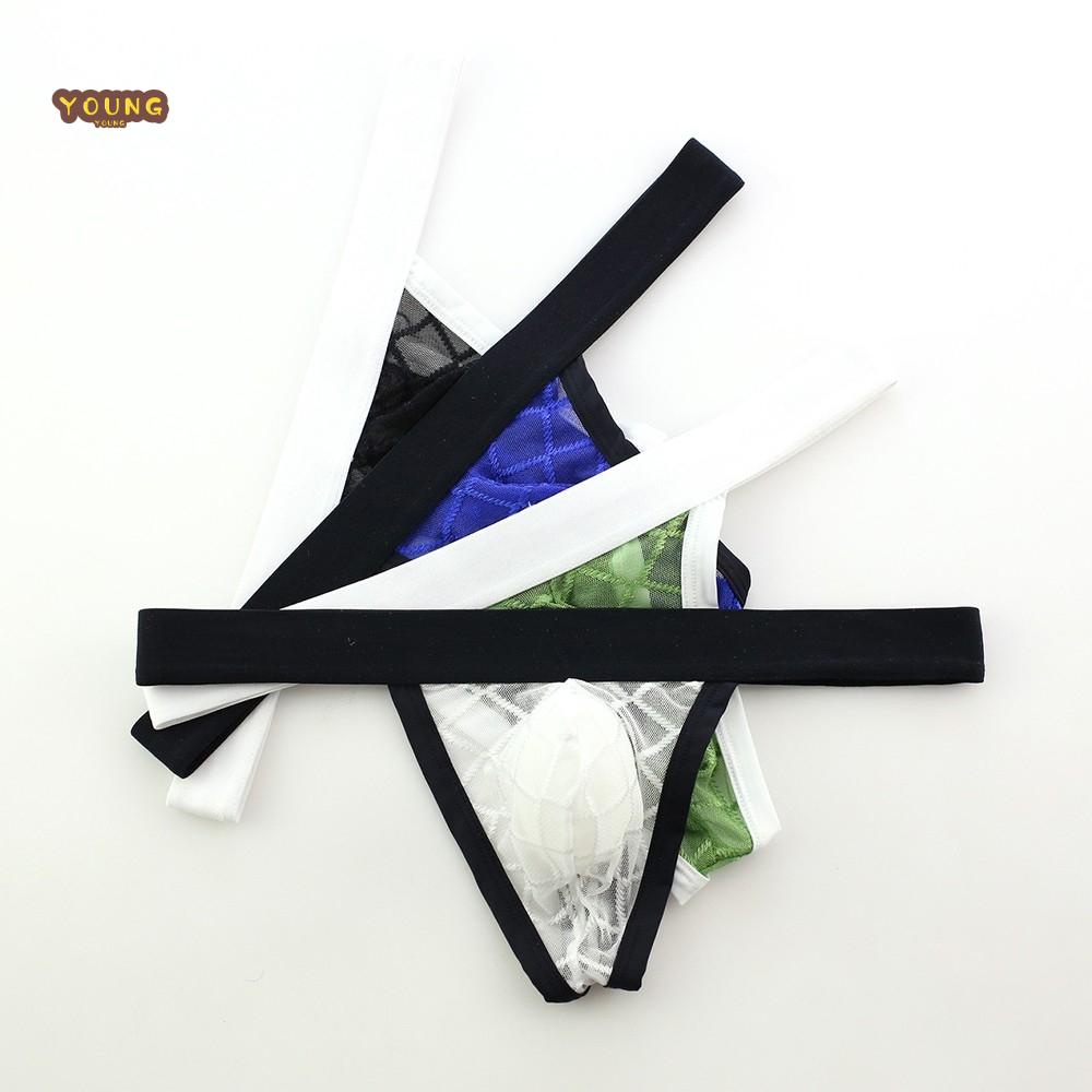 Quần Lót Nam Polyester Tanga Thoáng Khí
