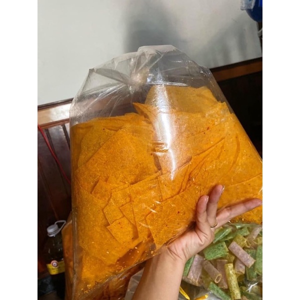 500g bánh tráng phô-mai tôm hàng