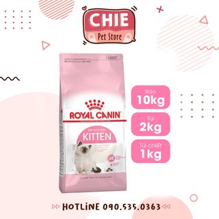Hạt cho mèo royal canin kitten túi chiết 1kg