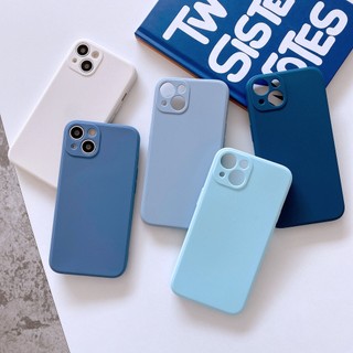 Ốp Điện Thoại Viền Vuông Màu Kẹo Chống Rơi Cho iPhone X XS XR XS Max 7 8 Plus