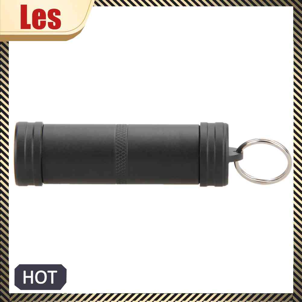 Chai Đựng Thuốc Bằng Hợp Kim Nhôm Chống Thấm Nước Kèm Móc Khóa Tiện Dụng