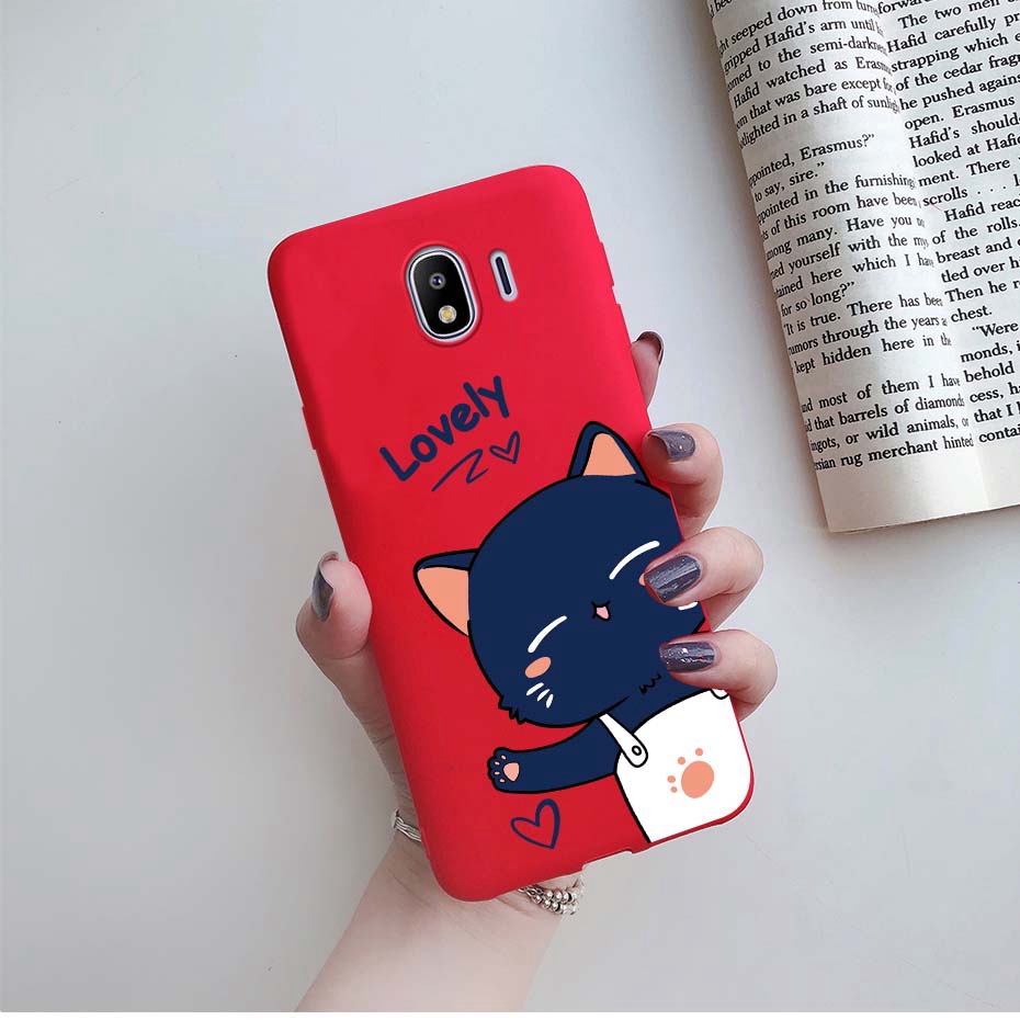 Ốp Điện Thoại Silicon Mềm Hình Phi Hành Gia Cho Samsung Galaxy J4 2018 Samsung J4 J400 SM-J400F Shell 5.5 inch