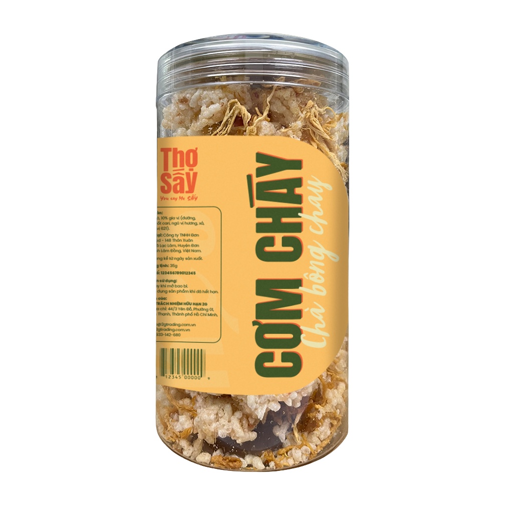 Cơm Cháy Chà Bông Chay Thợ Sấy - Hũ 150g