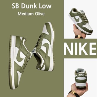 Giày thể thao nam nữ giày Nike SB Dunk Low Medium Olive