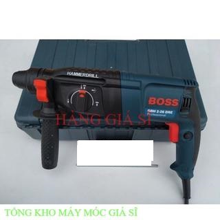 Máy khoan đục bê tông 3 chức năng Boss 2-26 800W GERMANY ĐỨC mới nguyên hộp TỔNG KHO MÁY MÓC